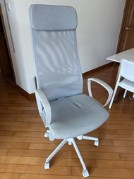 IKEA MARKUS Office Chair Vissle Light Grey