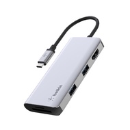Belkin ฮับมัลติพอร์ต CONNECT Hub USB-C3.1 5-in-1 Multiport Hub สำหรับ Windows MAC AVC007