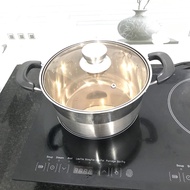 304 Stainless Steel Thick Bottom Pot, 304 Stainless Steel Pot, 24cm, High Quality, Imported