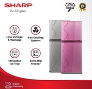 KULKAS SHARP 2 PINTU SJ237ND - KULKAS 2 PINTU SHARP TANPA SALJU - LEMARI ES SHARP 2 PINTU - KULKAS MURAH 2 PINTU - KULKAS 2 PINTU TANPA SALJU