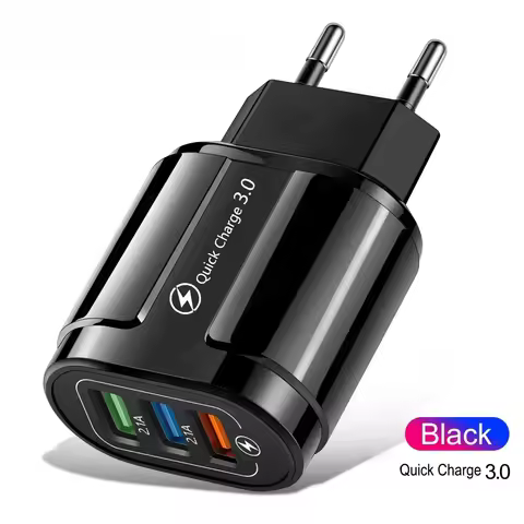 18W USB Charger Fast Charging Mobile Phone Charger Power Adapter For iPhone Samsung Xiaomi Huawei QC