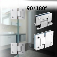 90 180 Degree Stainless Steel Shower Door Glass Hinge Bathroom Door Hinge