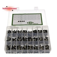 840Pcs/Set 24Values TO-92 Transistor BC547 BC327 BC337 2N2222 3904 PNP/NPN Transistors Set Electroni