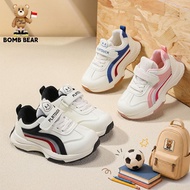 9.9 Bomb Bear Black Sporty School Sneakers for Elementary School Boys Ages 3-12 Years YNSS2216