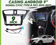 Honda Civic Type R Fn2 07-11 /15-17 IPS Screen Android Player + Casing + FOC Reverse Camera And Andr