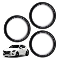 ครอบแอร์ ครอบช่องแอร์ จำนวน 3ชิ้น เคฟล่า ปี 2015 2016 2017 2018  5ประตู  Mazda CX-3 cx 3 มาสด้า ซีเอ็ก  สินค้าราคาถูก คุณภาพดี Air Condition Ring Cover