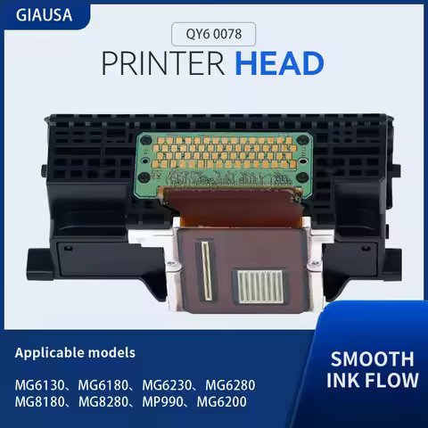 QY6-0078 Printhead For Canon MG8280 MP990 MG6200 MG6820 Printer Head QY6 0078 Print Head MG6130 MG61