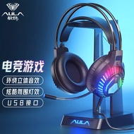 Tarantula S605Wired USB Gaming Headset Over-Ear E-Sports Desktop Laptop Internet Cafe Light-Up Heads