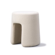 Stool Soft Lamb Velvet Modern Simple Bedroom Balcony Home Use Small Stool Creative Luxury Makeup Tab