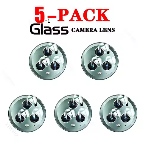 5-1 Pcs for Huawei Honor Magic5 Pro Glass Screen Camera Lens Protector Film Magic 5 Lite Tempered Gl