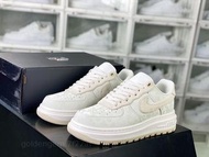 Nike Air Force 1 Low Luxe 'Summit White Light Bone' 全新水貨