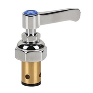 Handle Stem Assembly Fits for Brass Faucets Replace 002713-40 002714-40 Blue Cold Side Spindle Assem