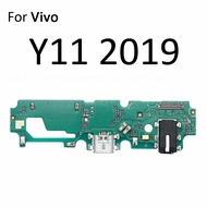 USB ชาร์จพอร์ตชาร์จ Connector Board แท่นชาร์จ USB บอร์ดพอร์ต Flex Cable สำหรับ Vivo Y11 Y12 Y15 2019