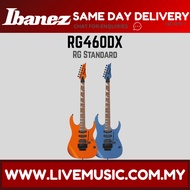 Ibanez RG460DX Electric Guitar, Blue Haze, Roadster Orange Metallic ( RG460DX-BLH /RG460DX-ROM )