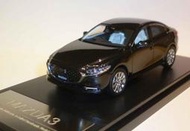 Hi-Story 1/43 Mazda 3 Sedan 2019 馬三 四代 黑色 4門