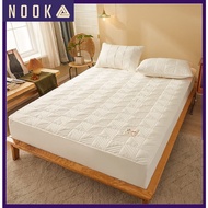 NooKa Quilted Mattress Cover Cadar Tilam Single/Queen/King Thicken Bedsheet Mattress Protector Sarung Tilam Berkuilt