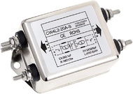Chironal 1Pcs EMI RFI Filter AC 115/250V 20A CW4L2-20A-S Suppressor Power Line Noise Filter (CW4L2-2