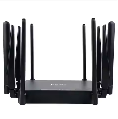 5G CPE WiFi Router WiFi6 High Speed 10 Antenna Dual Frequency Wireless 5G NR Router with Sim Card Sl