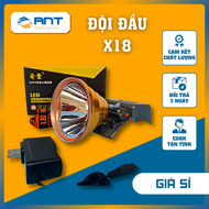 Đèn pin đội đầu siêu sáng X18