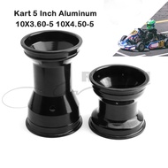 10x3.60-5 tires 10x4.50-5  for GO KART 5 inch front and rear wheels aluminum alloy rims use  3  4  d