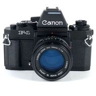 Canon 佳能 NEW F-1 + FD 50mm F1.4 膠片手動對焦單反相機