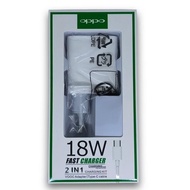 Charger Carger Casan Oppo A53 2020 A9 A52 A54 A92 18W Vooc Fast Charging Type C Ori Cas Hp Charge Op