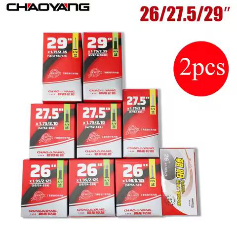 CHAOYANG inner tube 26/27.5/29inch Mtb bicycle inner tube 26/27.5/29 camera Schrader Presta valve in