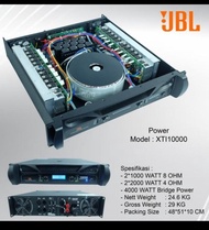ORIGINAL Power Ampli Amplifier JBL XTI 10000 xti10000 Total 2000 watt