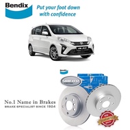Bendix Swiftfit BR9496 Front Disc Rotor - Perodua Alza (PER PCS)
