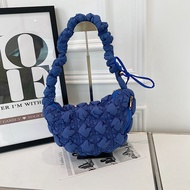 🎀【SG stock】Hot Korean Bubble Cloud Bag Crossbody Puffy Bags Puffy Cozy Jennie Bag Large Capacity Fas