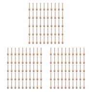 (LAWC) 150 Pack of Mini 3 Inch Wood Honey Dipper SticksServer for Honey Jar Dispenser Drizzled Honey