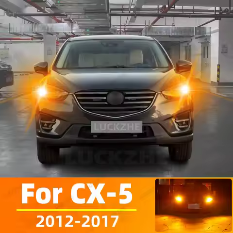 2pcs LED Turn Signal Light Blub Lamp WY21W W21W 7440A Canbus No Error For Mazda 2 DJ DL 3 BL BM BN C