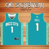 BUZZ CITY Basketball Jersey Full Sublimation Change Surname and Number