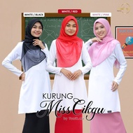 KURUNG MISS CIKGU UNIFORM KOKORIKULUM PUTERI ISLAM, PBSM, KRS, PENGAKAP, KASPA