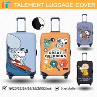Luggage Protector Cover Anime Snoopy Personalized Suitcase cover Stretchable 行李箱保護套 旅行箱保护套 Luggage A