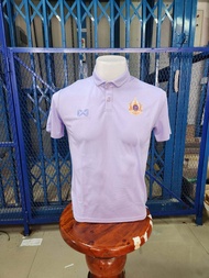 ***ของแท้ 100%*** WARRIX เสื้อคอปก เสื้อเหลือง มีตรา 72 ปี เสื้อเหลืองตราสัญลักษณ์ งานDTF ไม่หลุดลอ