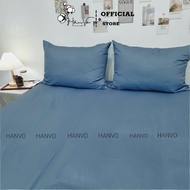 [2mx2m2] Ga Drap giường Cotton Hàn Quốc cao cấp bo chun- Trơn màu - Hân Võ Bedding
