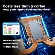 Frostwind Thermal Pad for Laptop Cooling, 20°C Drop Phase Change Material, Non-Conductive CPU Heatsi