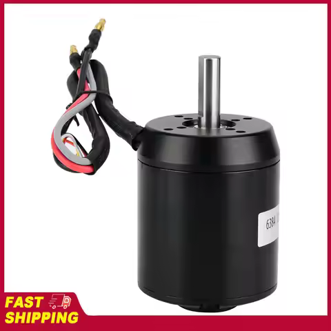 6384 120KV BLDC Outrunner Brushless Sensored Motor for Electric Balancing Scooter Skateboard