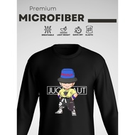 MICROFIBER DRAGON BALL jersey baju pancing muslimah motor sport man long sleeves tshirt lelaki jersi