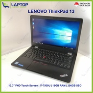LENOVO ThinkPad 13 Touch Sreen (i7-7/16GB/256GB) Premium Preowned [Refurbished]