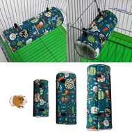 【SUIT*】 Hamster Cage Tunnel Hammock Ferret Chinchilla Guinea Pigs Plush Warm Tube Toy