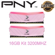 PNY Pink Edition Ram XLR8 Gaming EPIC-X RGB DDR4 16GB Kit 8Gx2 3200MHZ 3600MHZ 4000MHZ 4600MHZ Ram