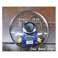 Glass Pot Lid / Glass Frying Pan Lid / Pan Glass Cover Replacement 20cm