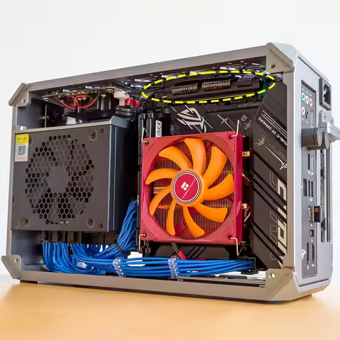 PCIe 4.0 x16 Riser Cable Double Reverse Graphics Card Extension Cord Silver-plated Cable PCI-E Gen4 