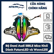 Demi Audi A7 and i8BLE Smoke Mica Spare Parts Set for FutureLED and Wave125i