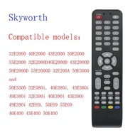 Skyworth smart TV remote 32e2000 40e2000 43e2000 50e2000 55e2000 32e2000d 40e2000d 43e2000d 50e2000d 55e2000d 32e200a 50e3000 and 50e3300 32e380i, 40e380i