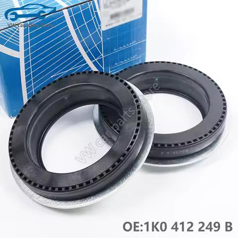 2PCS 1K0412249B Front Shock Absorber Plane Pressure Bearing For VW Golf6 Tiguan Passat B7 CC Scirocc