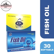 ATC Fish Oil 30 Softgels GOOD FOR THE HEART