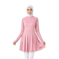 YUKATA.ID – Elegant Roundhand Premium Cutting Muslimah Activewear Tunic for Daily UV Padel for Runni